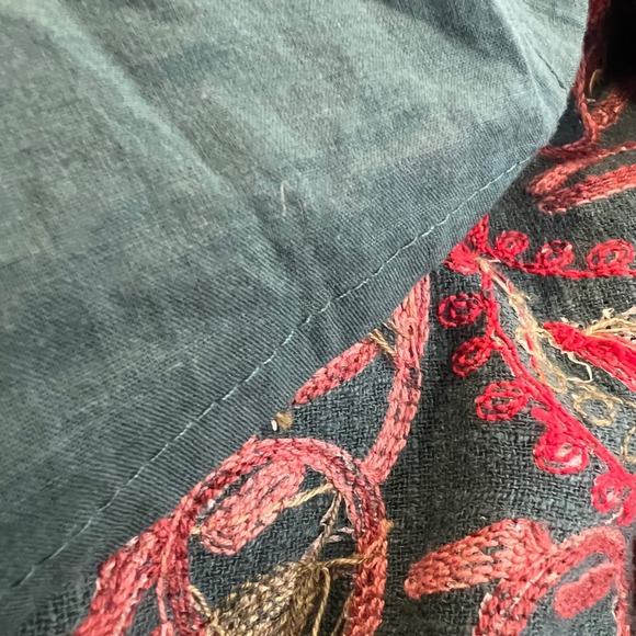 Adelyn Rae | Anthropologie Needlepoint Embroidery Garden Dress Size 6 Romantic - Picture 5 of 9